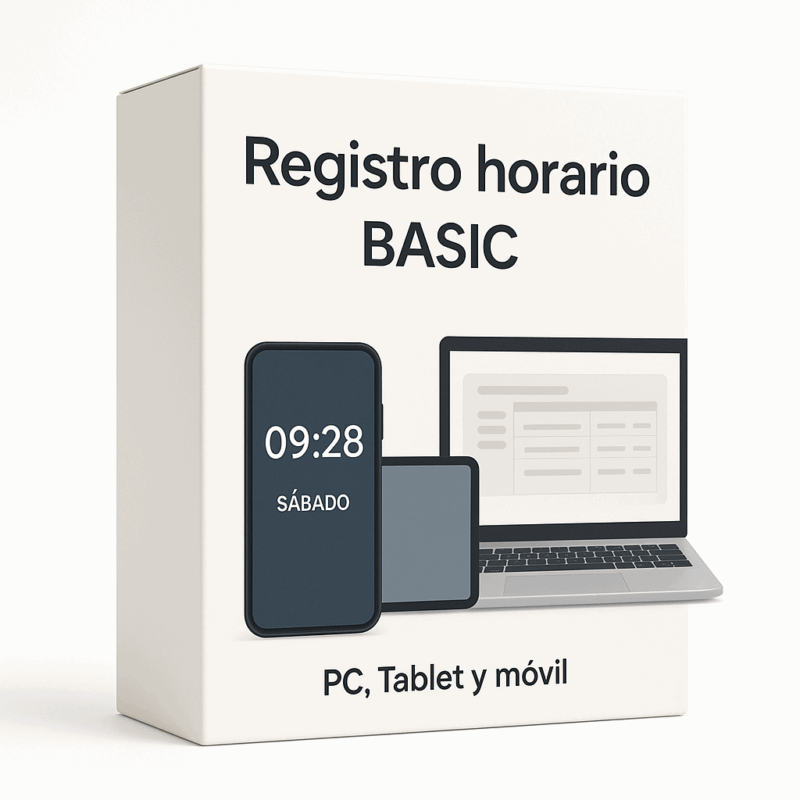 Registro horario BASIC
