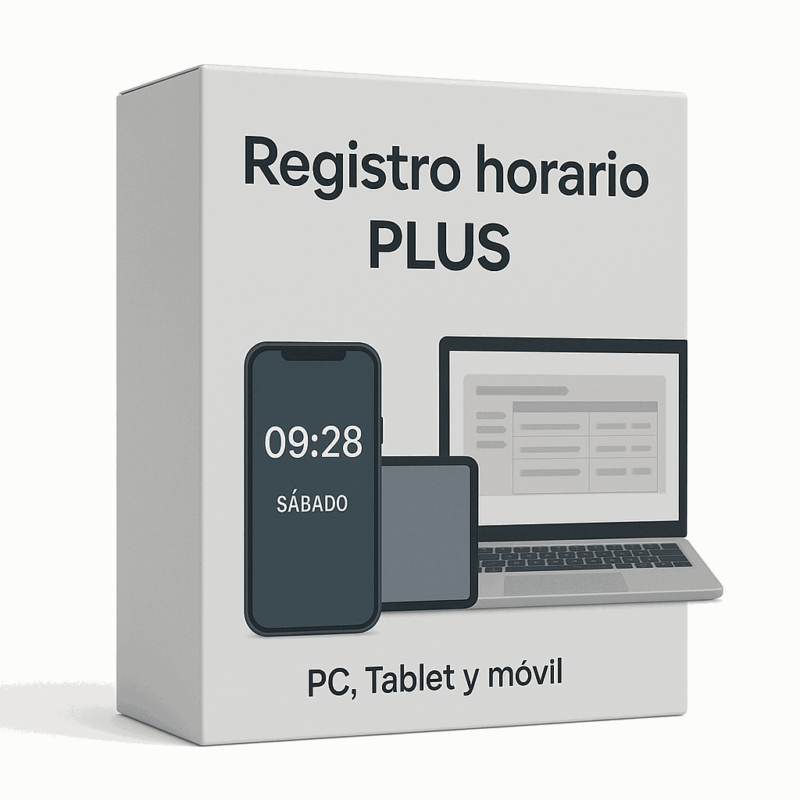 Registro horario PLUS